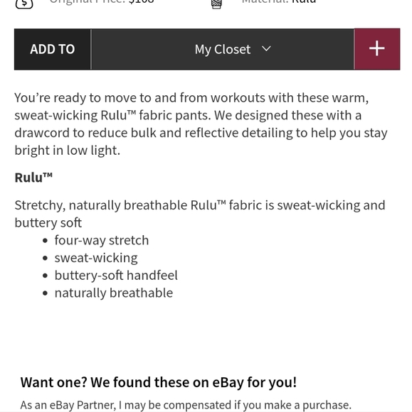 Lululemon Ready to Rulu pant - Picture 10 of 10